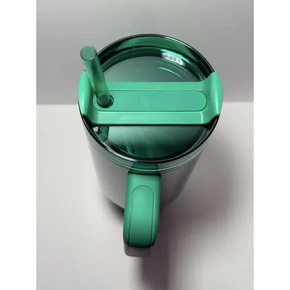 Stanley 2025 St. Patrick’s Day SHAMROCK GREEN 40oz Tumbler BNWT + Custom Bow - Picture 7 of 11